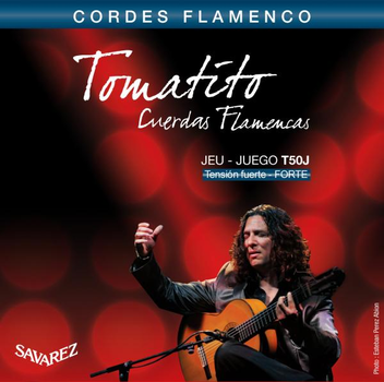 Струны для классической гитары Savarez Tomatito (Flamenco) T50J High Tension (R127007)