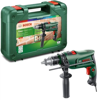 Дрель ударная Bosch EasyImpact 570 в кейсе (0603133220)