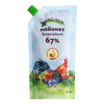 Майонез Гуляй-поле Традиционный 67% 300 г (4820137173660)