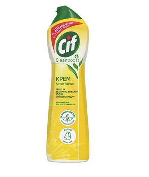 Крем для чищення Cif Актив Лимон 500 мл (8717163044698)