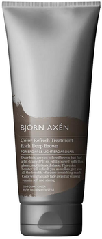 Маска для волосся Björn Axén Color Refresh Treatment освіжаюча процедура для кольору волосся Rich Deep Brown 250 мл (7350001704258)
