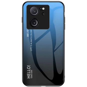 Захисний чохол Deexe Gradient Color для Xiaomi 13T / 13T Pro - Black / Blue
