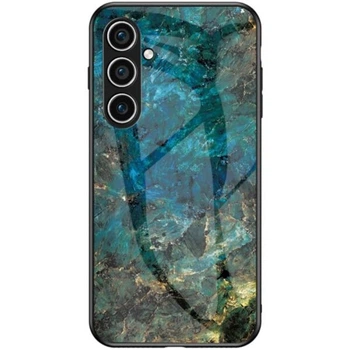 Чехол с рисунком Deexe Gradient Pattern для Samsung Galaxy S24 - Emerald