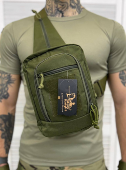 Тактична сумка нагрудна Cross Bag Slim Elite Hex Хакі
