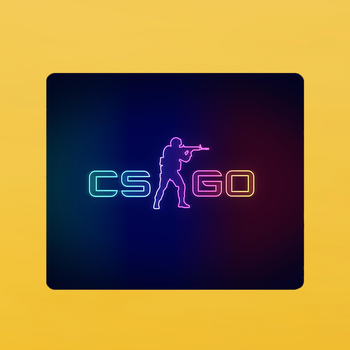 Килимок під мишку прямокутний (22*18 см) Counter Strike Logo