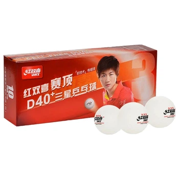 Шарики DHS Cell-Free Dual 40+ мм 3* White