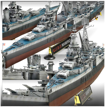 Model do składania Academy USS Indianapolis CA35 skala 1:35 (8809258927266)