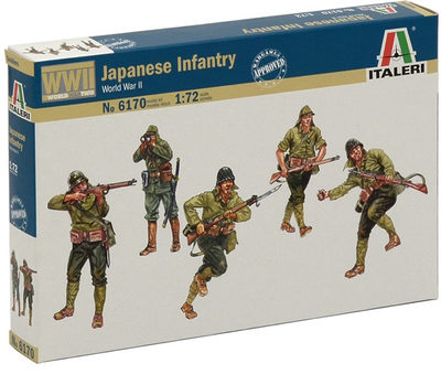 Model do składania Italeri WWII Japanese Infantry skala 1:72 (8001283061704)