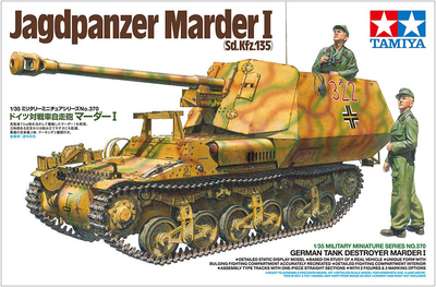 Model do składania Tamiya Jagdpanzer Marder I Sd Kfz 135 skala 1:35 (4950344353705)