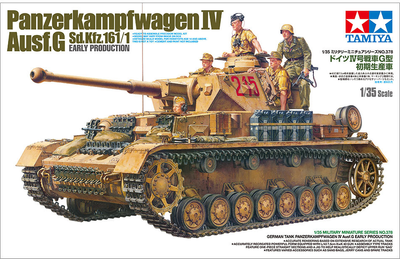 Збірна модель Tamiya Panzerkampfwagen IV Ausf G SD Kfz 161/1 масштаб 1:35 (4950344353781)
