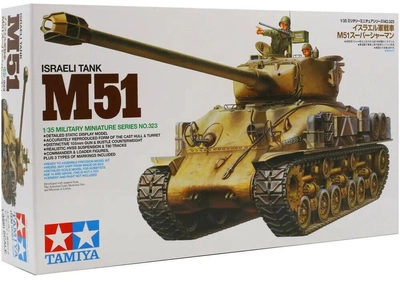 Збірна модель Tamiya Israeli Tank M51 масштаб 1:35 (4950344353231)