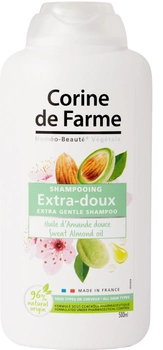 Шампунь Corine de Farme Ніжний з олією солодкого мигдалю 500 мл (3468080409354)
