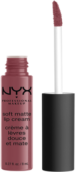 Płynna kremowa szminka NYX Professional Makeup Soft Matte 25 Budapest 8 ml (800897848958)