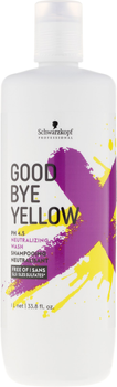 Безсульфатний шампунь Schwarzkopf Professional Goodbye Yellow з антижовтим ефектом 1000 мл (4045787736373)