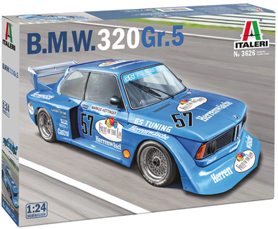 Model do składania Italeri BMW 320 Gr.5 skala 1:24 (8001283036269)