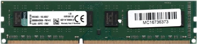 Pamięć Kingston DDR3-1600 8192MB PC3-12800 (KVR16N11/8)