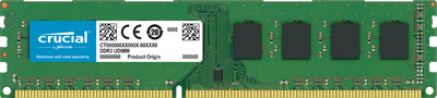 Оперативна пам'ять Crucial Micron DDR3-1600 4096MB PC3-12800 (CT51264BD160B)