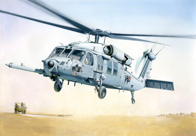 Model do składania Italeri MH-60K Blackhawk SOA skala 1:48 (8001283026666)