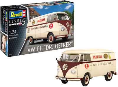 Model do składania Revell VW T1 Dr Oetker skala 1:24 (4009803076775)