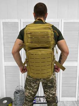 Тактичний водонепроникний рюкзак Tactical Assault Backpack Coyote 40 л