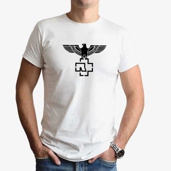 Футболка чоловіча JHK "Rammstein" M Білий (MD-25-4141-19-11)