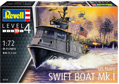 Model do składania Revell US Navy Swift Boat Mk I skala 1:72 (4009803051765)