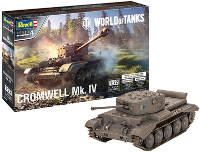 Збірна модель Revell Cromwell Mk IV World of Tanks масштаб 1:72 (4009803003504)