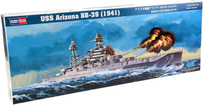 Збірна модель Hobby Boss USS Arizona BB-39 (1941) масштаб 1:350 (6939319265012)