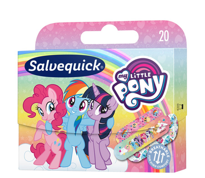 Plastry Salvequick My Little Pony dla dzieci 20 szt (7310610020347)