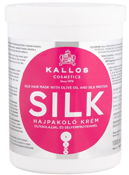 Maska do włosów Kallos Silk Hair Mask 1000 ml (5998889507992)