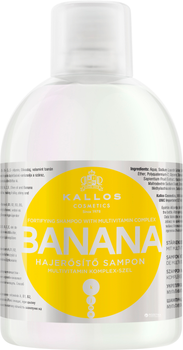 Шампунь Kallos Banana Fortifying Shampoo 1000 мл (5998889511302)
