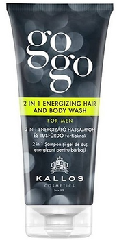 Шампунь Kallos GoGo 2in1 Energizing Hair And Body Wash 200 мл (5998889511166)