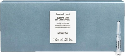 Концентрат для обличчя Comfort Zone Sublime Skin Lift & Firm Ampoules зміцнювальний 7 x 2 мл (8004608510864)