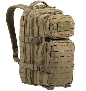 Рюкзак Sturm Mil-Tec Small Assault Pack Laser Cut 20 л Рюкзак - Coyote Tan 14002605