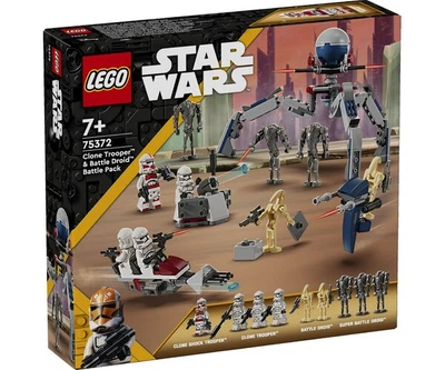Конструктор LEGO Star Wars Клон-солдат та боєвий дроїд (75372)