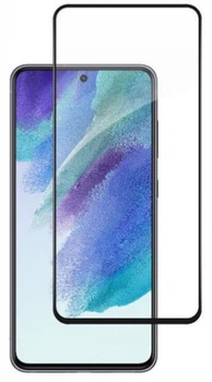 Защитное стекло 5D на весь экран для Samsung S21 FE (SM-G990F) Black