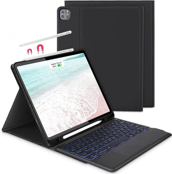 Чехол-клавиатура Jelly Comb Keyboard Case для IPad Pro 12.9" 4th/3rd Gen Black (UKR) Б/В