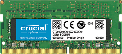 Оперативная память Crucial SODIMM DDR4-2400 8192MB PC4-19200 (CT8G4SFS824A)
