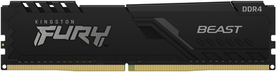Оперативная память Kingston Fury DDR4-3600 8192MB PC4-28800 Beast Black (KF436C17BB/8)