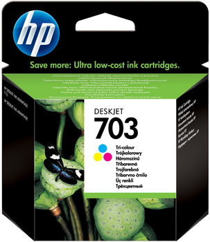 Картридж HP 703 Cyan/Magenta/Yellow (884420054924)