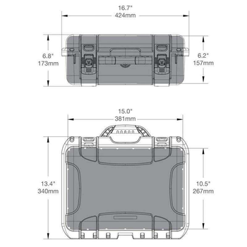 Кейс 920 case Padded Divider - Black