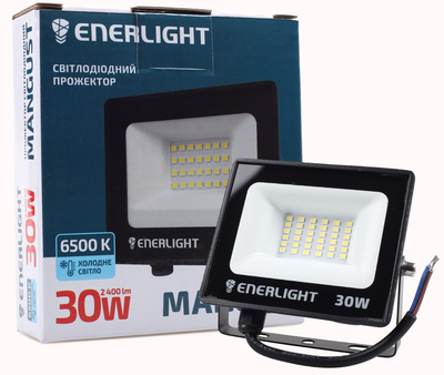 Прожектор Enerlight MANGUST 30 Вт 6500K (MANGUST30SMD80С)