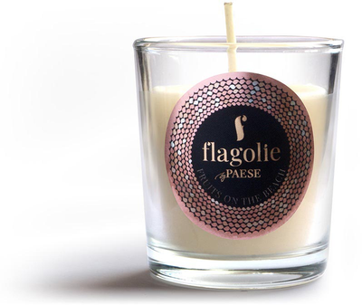 Маленька соєва ароматична свічка Flagolie Фрукти на пляжі 70 г (5907471930735)