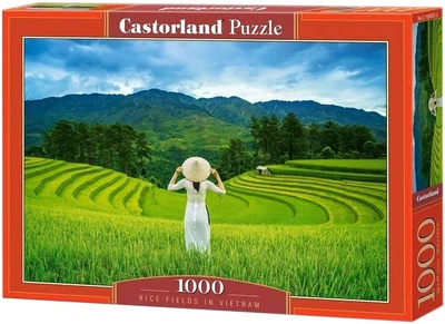 Пазл Castorland Рисовые поля во Вьетнаме 1000 элементов (C-105052)