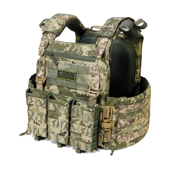 Плитоноска (PLATE CARRIER) пиксель с функцией быстрого сброса MOLLI PL - 002