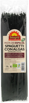 Makarony Biogra Spaghetti Spelled with Seaweed 250 g (8426904170298)