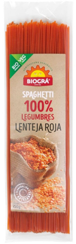 Makarony Biogra Red Lentil Spaguetti Bio 250 g (8426904173732)