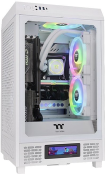 Корпус Thermaltake The Tower 200 Tempered Glass Snow (CA-1X9-00S6WN-00)