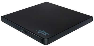 Зовнішній оптичний привід Hitachi-LG Externer DVD-Brenner HLDS GP57EB40 Slim USB Black (GP57EB40.AHLE10B)