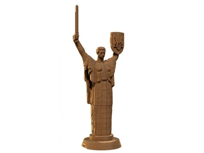 Картонный 3D пазл Украина-Мать, Cartonic, 181 эл.